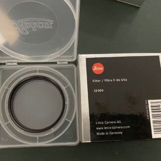 Leica E46 UV filter (Black)